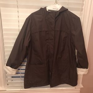 Reversible Raincoat Fleece coat